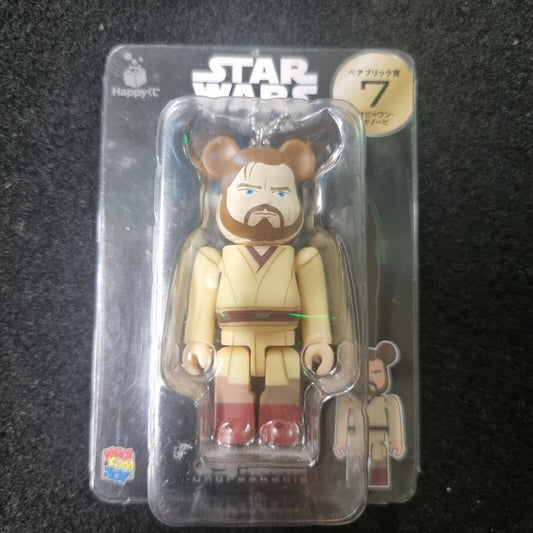 MEDICOM TOY Bearbrick Star Wars Obi Wan Kenobi Happy Lottery 7