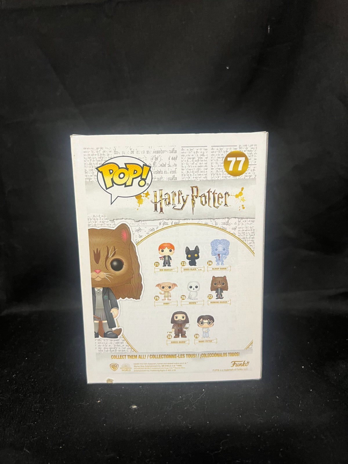 Harry Potter - Hermione Granger as Cat Pop! Vinyl Figure #77