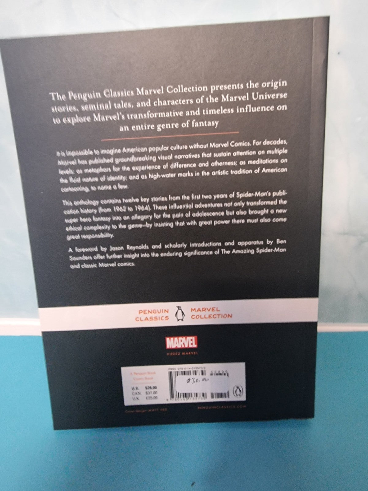 Penguin Classics Marvel Collection VOL #1 AMAZING SPIDER-MAN SOFTCOVER