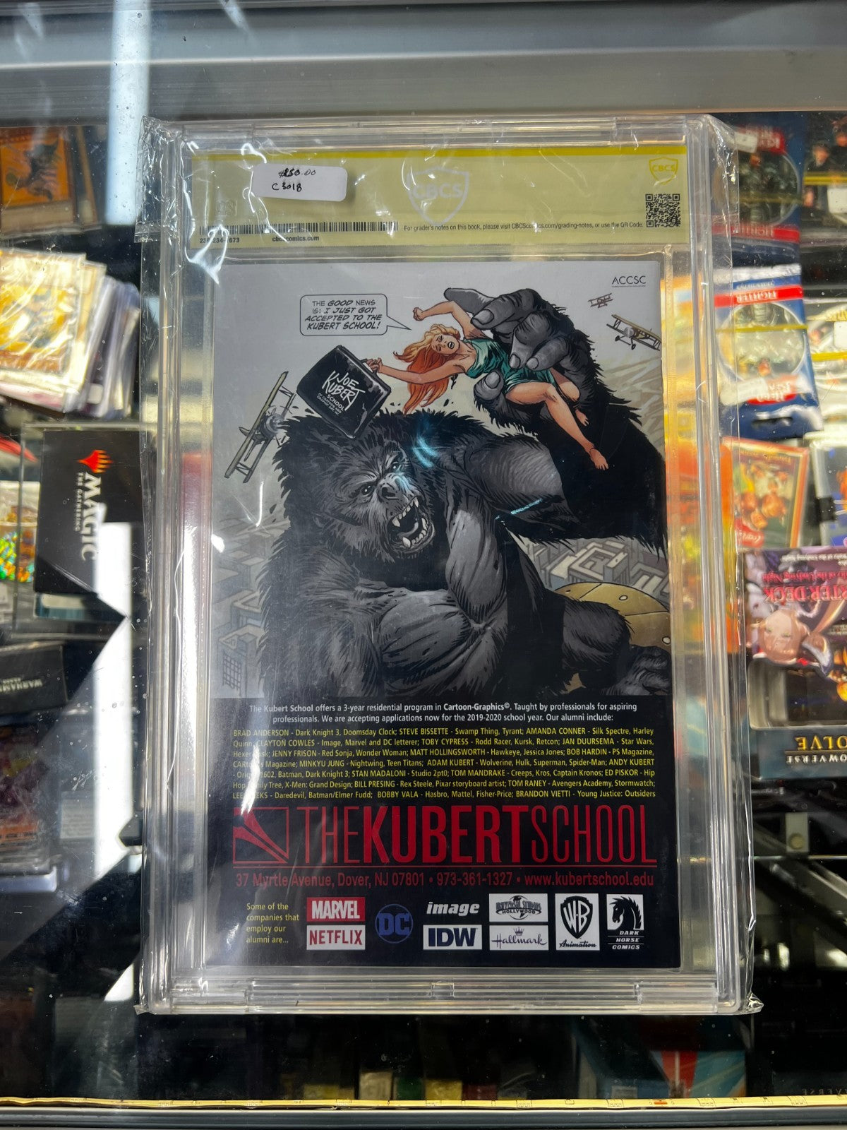 Batgirl 32 Variant - CBCS 9.6 SS - Signed by Derrick Chew - Batman Joker - DC