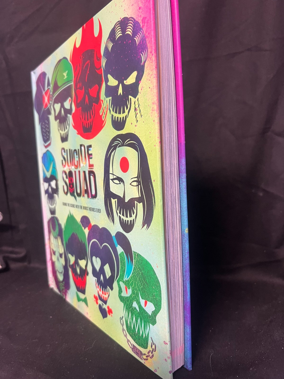 Suicide Squad: Behind the Scenes with the Worst Heroes Ever binding is broken