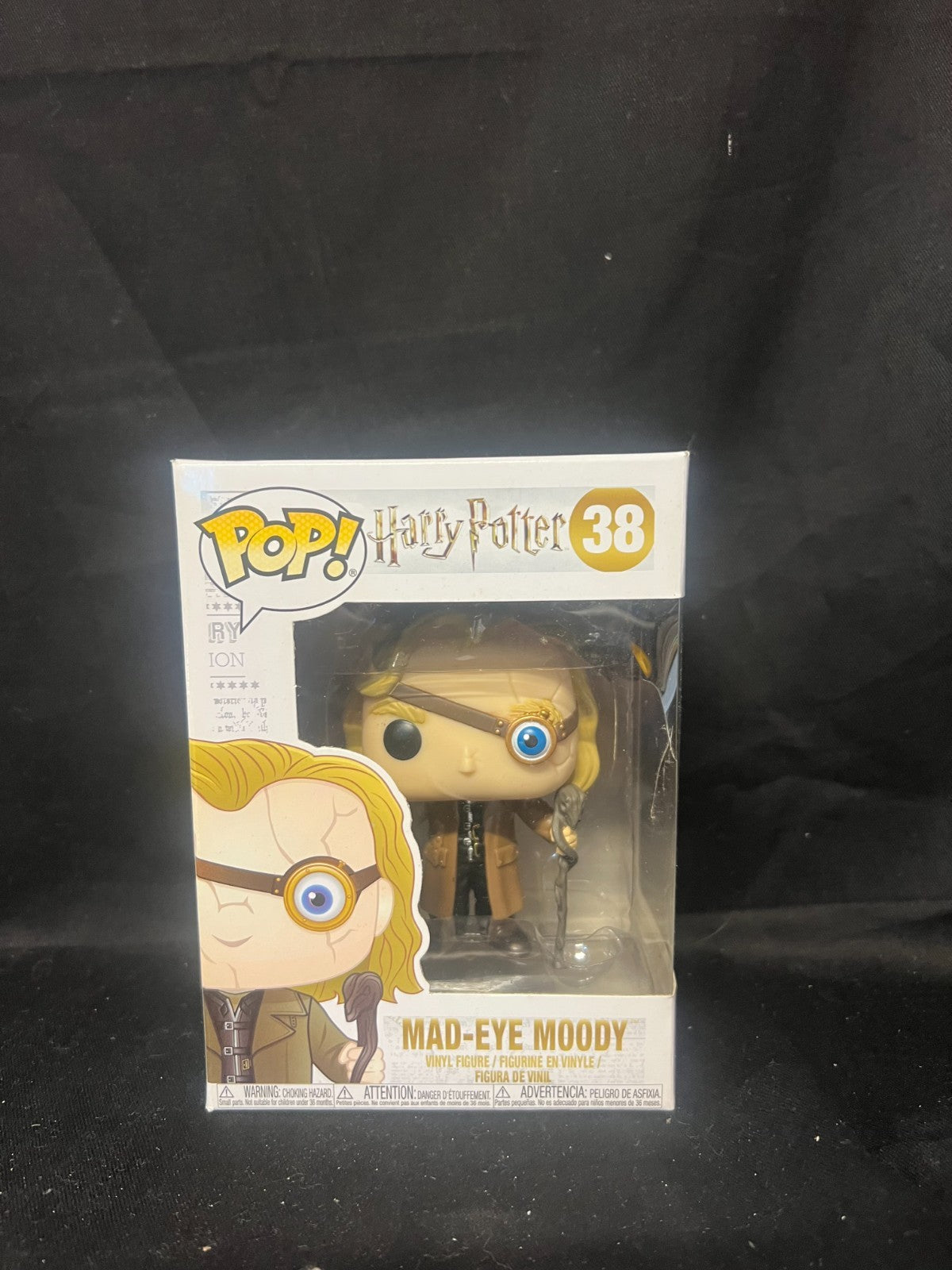 NEW HARRY POTTER - Mad-Eye Moody 38 POP MOVIE Vinyl Funko 10990