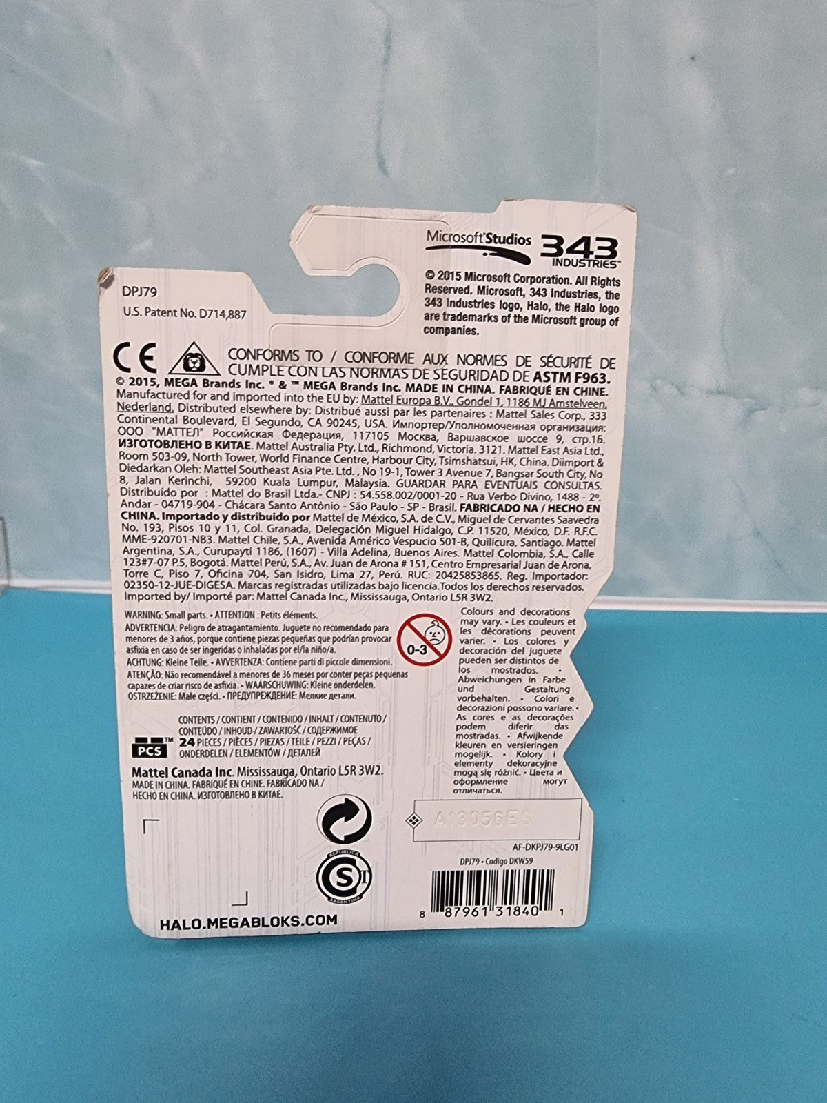 Mega Bloks Halo Heroes Series 2 Spartan DeMarco Mini Figure