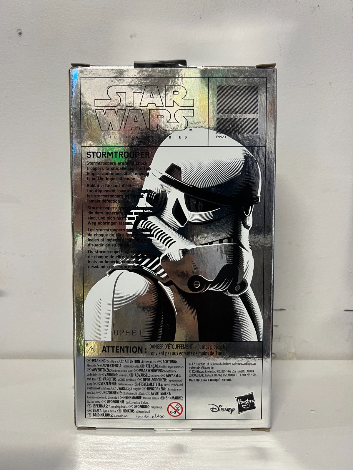 STAR WARS - The Black Series - Carbonized Collection - 6inch Stormtrooper