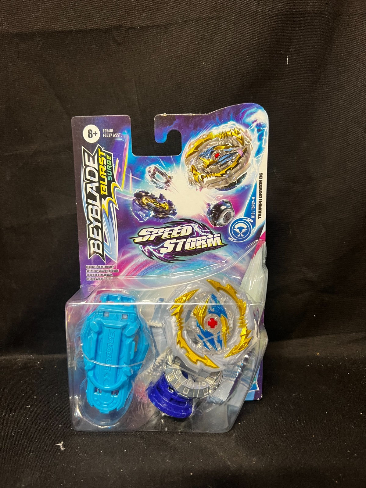 Beyblade Burst Surge Speedstorm Triumph Dragon D6 + Launcher – Sealed