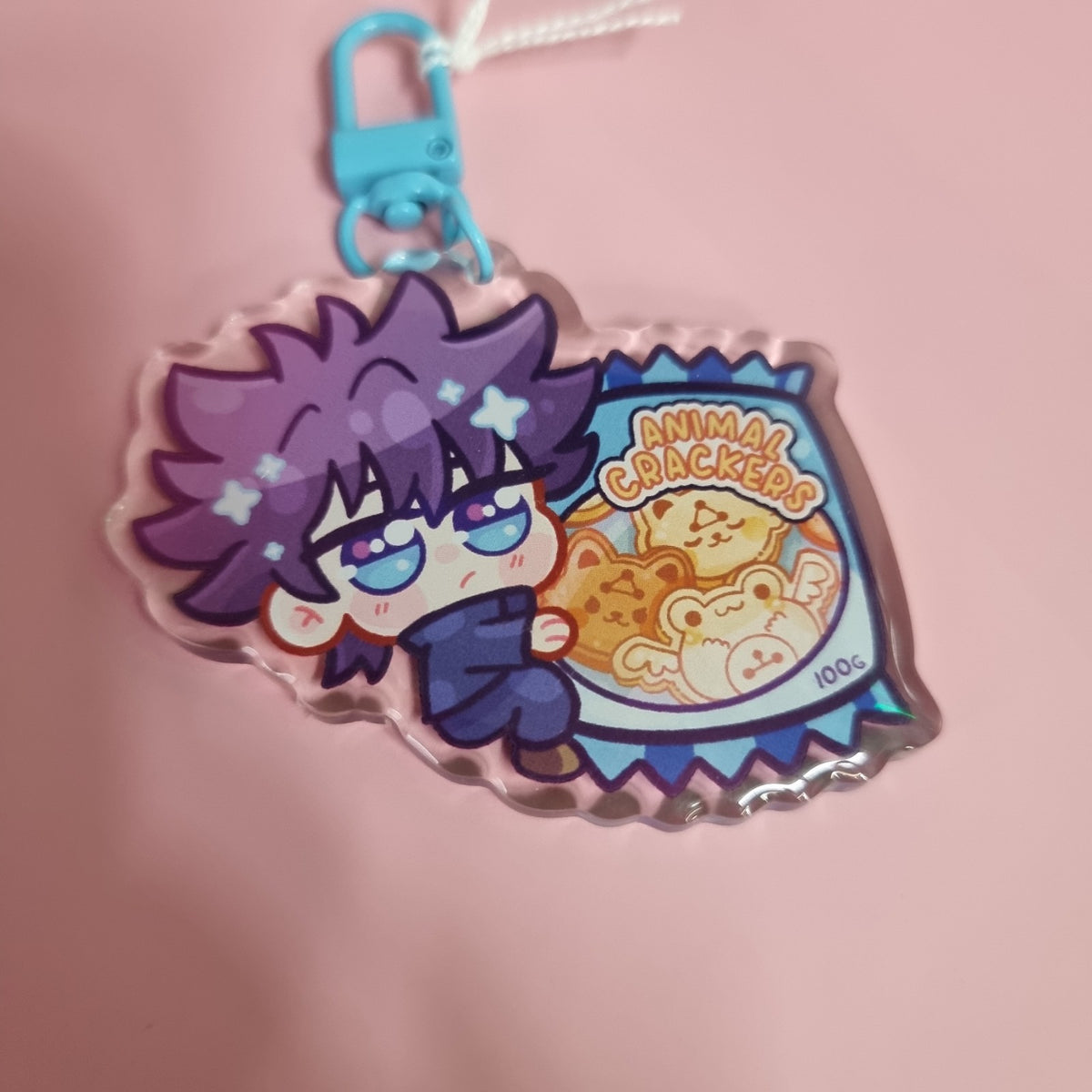 Cursed Anime School Boys Snacks - Acrylic Keychains