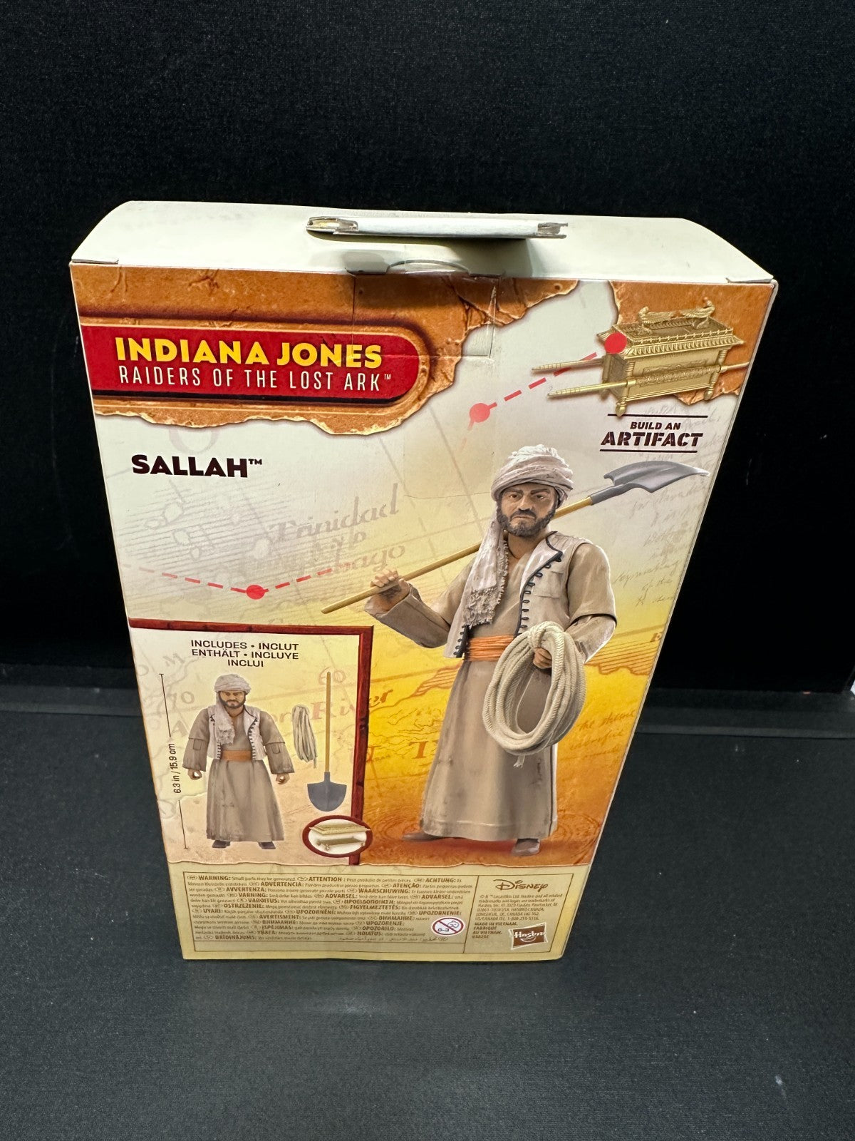 Hasbro Indiana Jones Adventure Series Sallah Raiders Of The Lost Ark