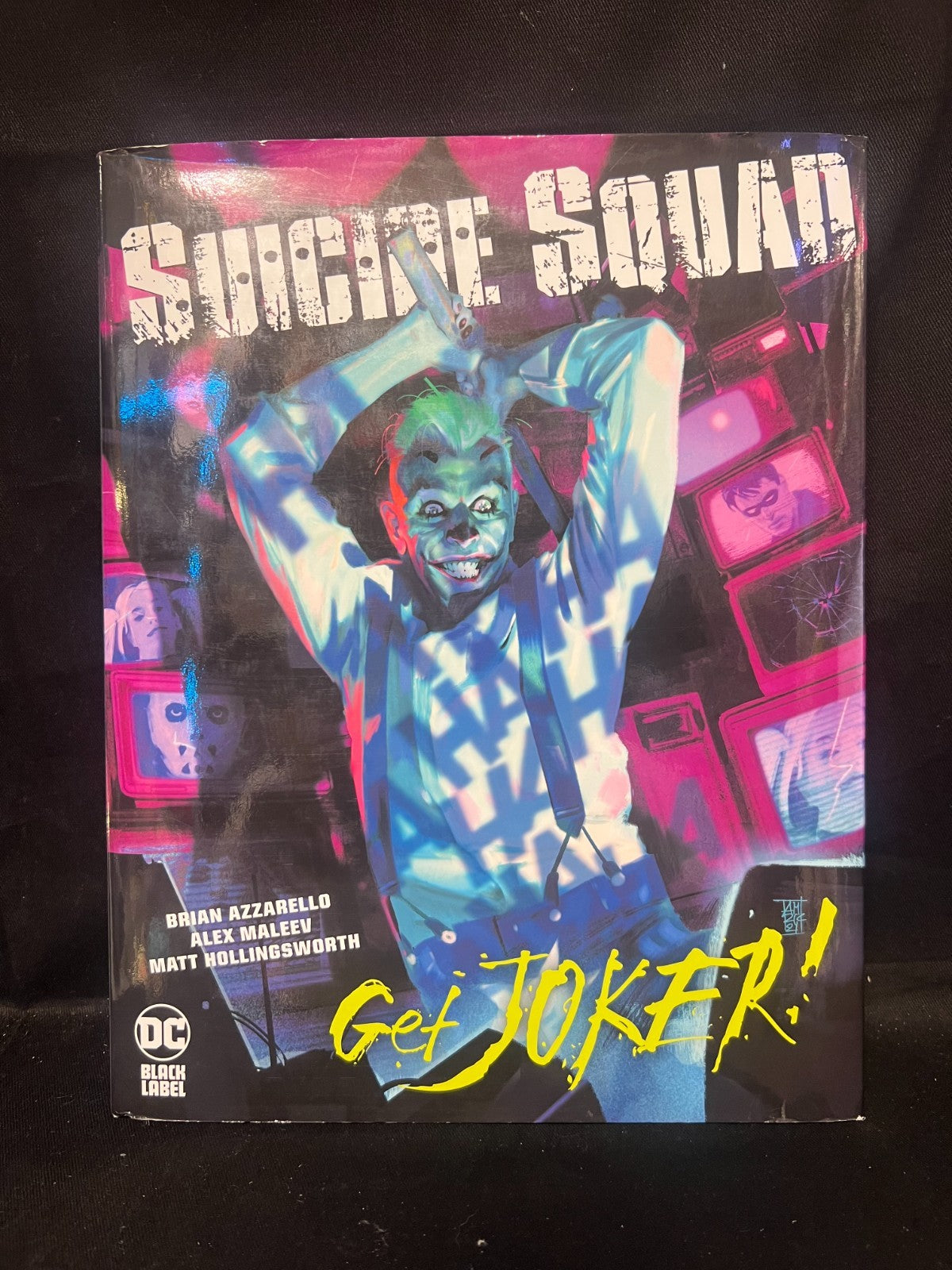 Suicide Squad Get Joker HC (2022 DC Black Label) Brian Azzarello Alex Maleev