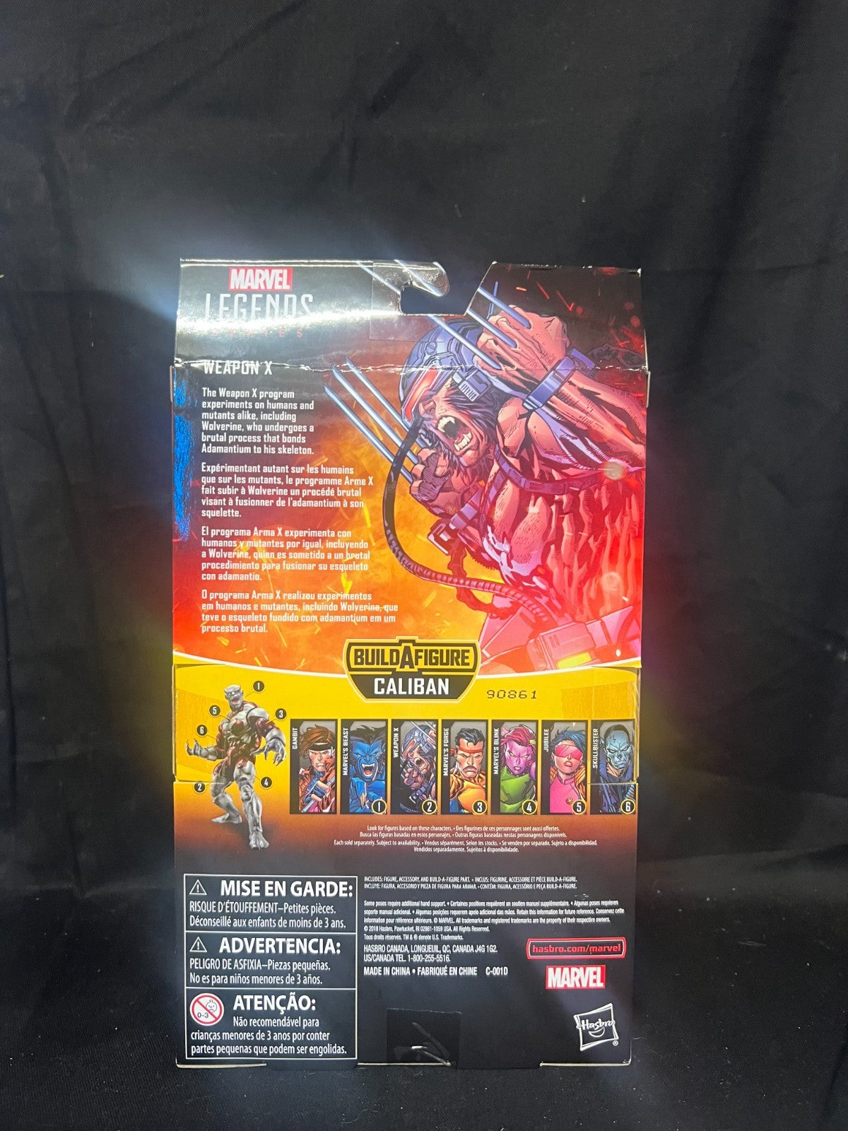 Marvel Legends Weapon X Wolverine X-Men Action Figure ( Caliban Wave ) 