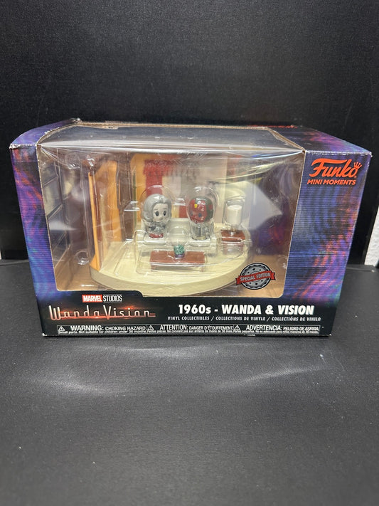 Funko Mini Moments Wandavision 1960' Wanda & Vision