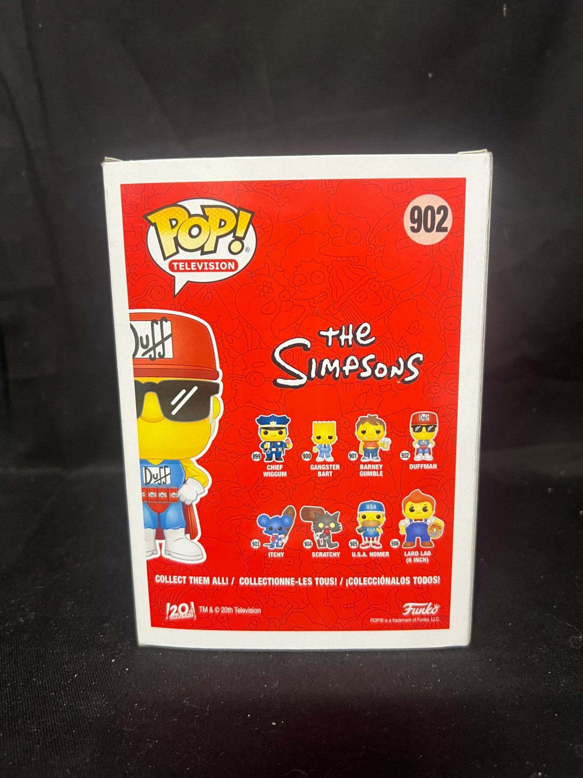 Funko POP The Simpsons Duffman #902 Vinyl Figure