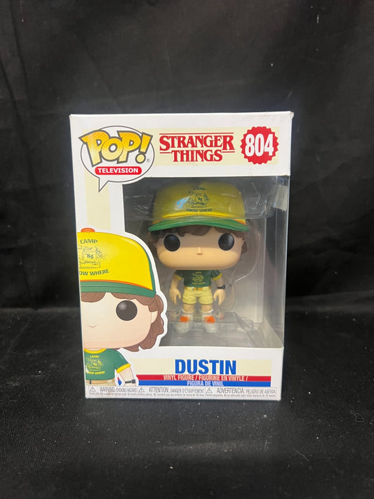Dustin Funko Pop Vinyl - Stranger Things - Dustin Camp Uniform #804
