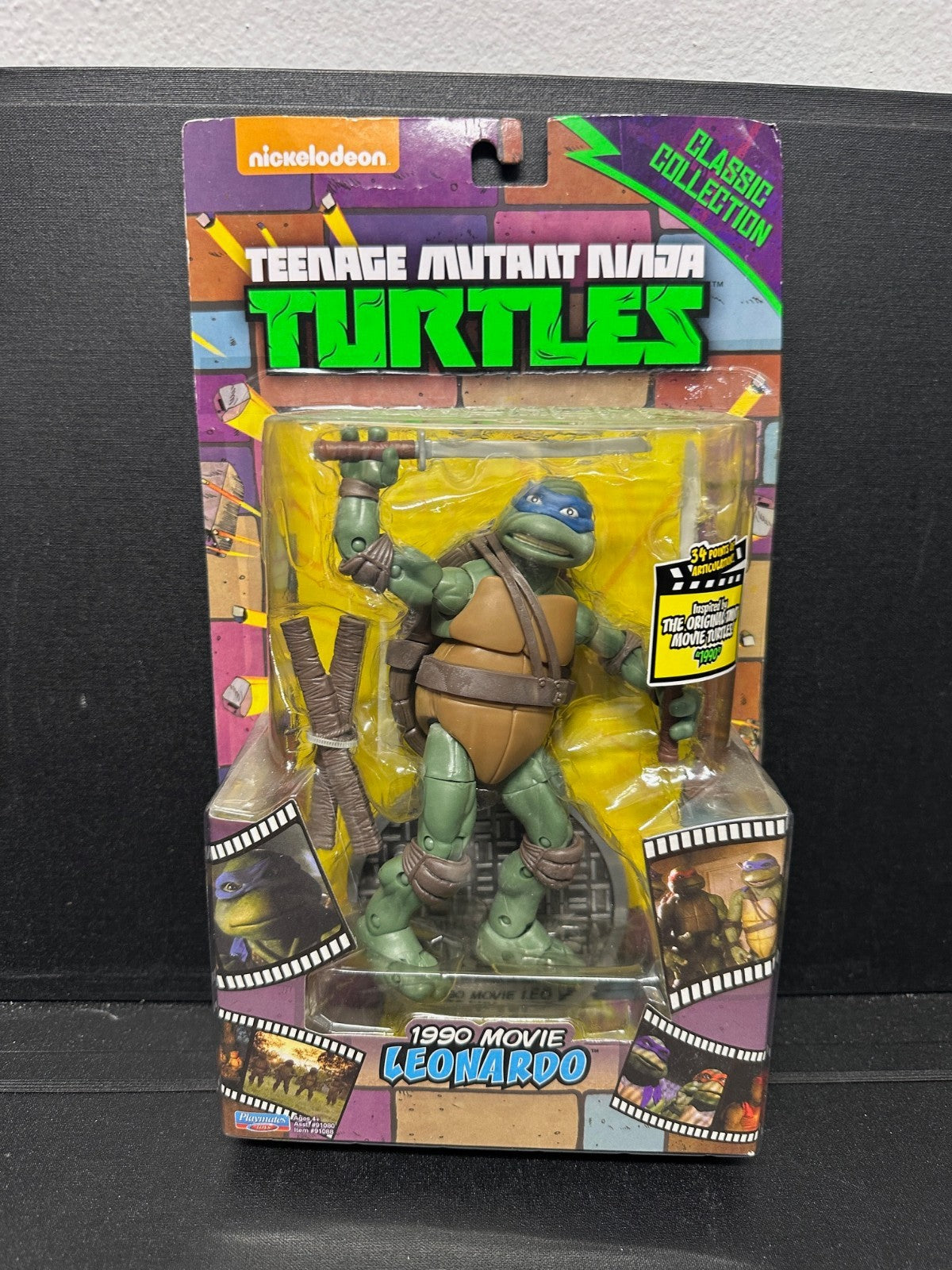 Teenage Mutant Ninja Turtles Leonardo Classic Collection 1990 Movie