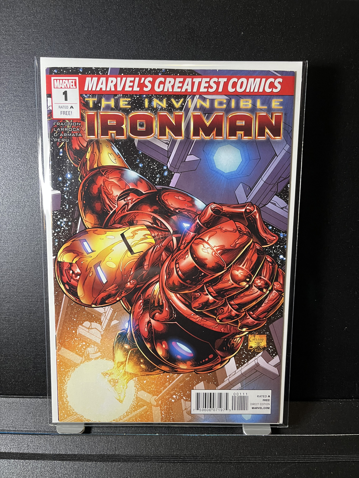 Invincible Iron Man #1 Marvel Comics 2010