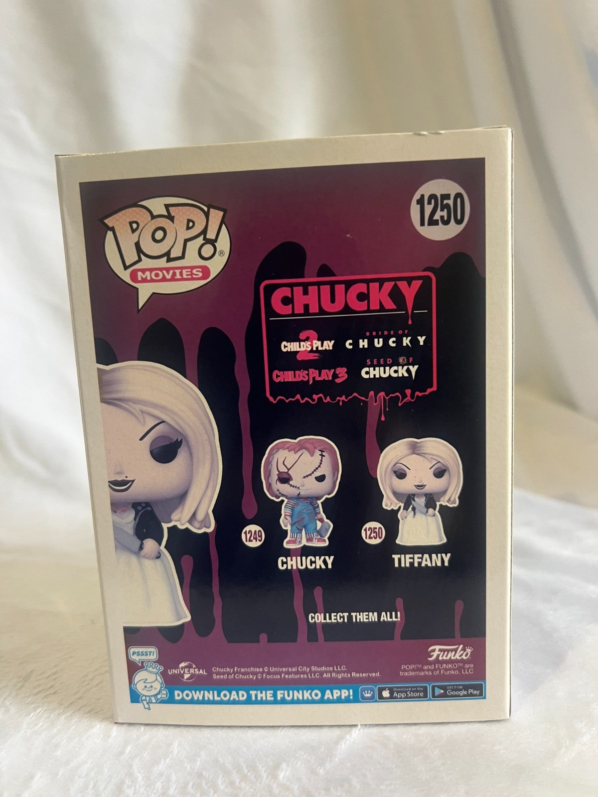 Funko Pop! Movies Bride Of Chucky Tiffany #1250 Vinyl Figure