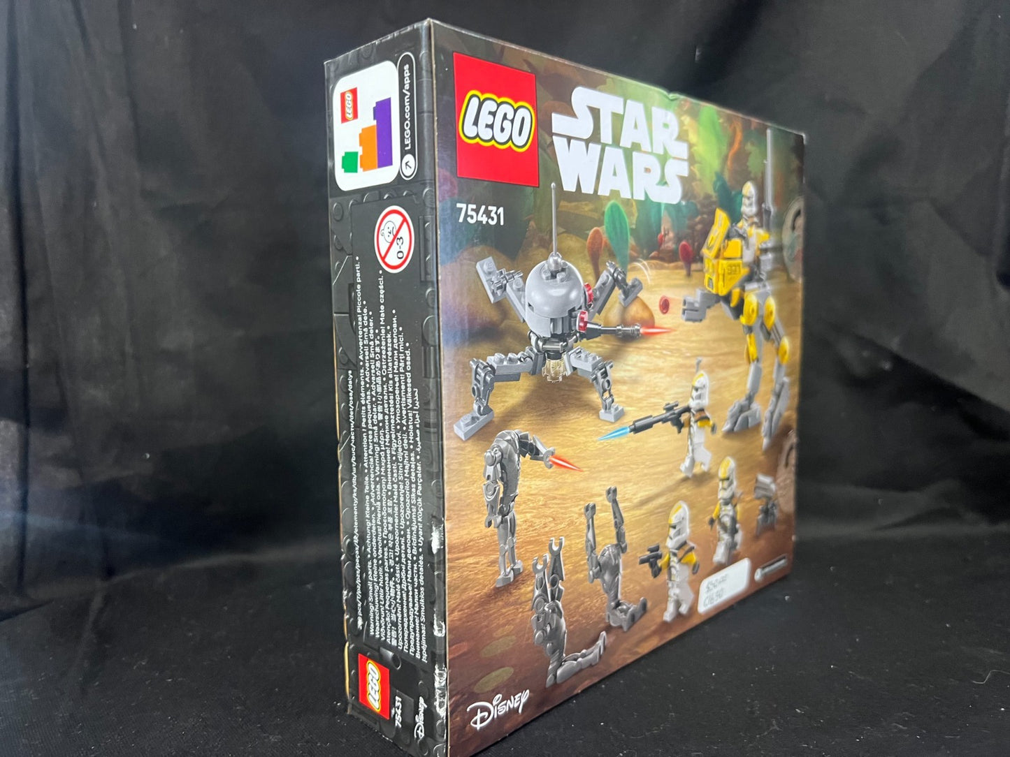 LEGO Star Wars 327th Star Corps Battle Pack 75431 AT-RT Spider Droid 258 Pcs NEW