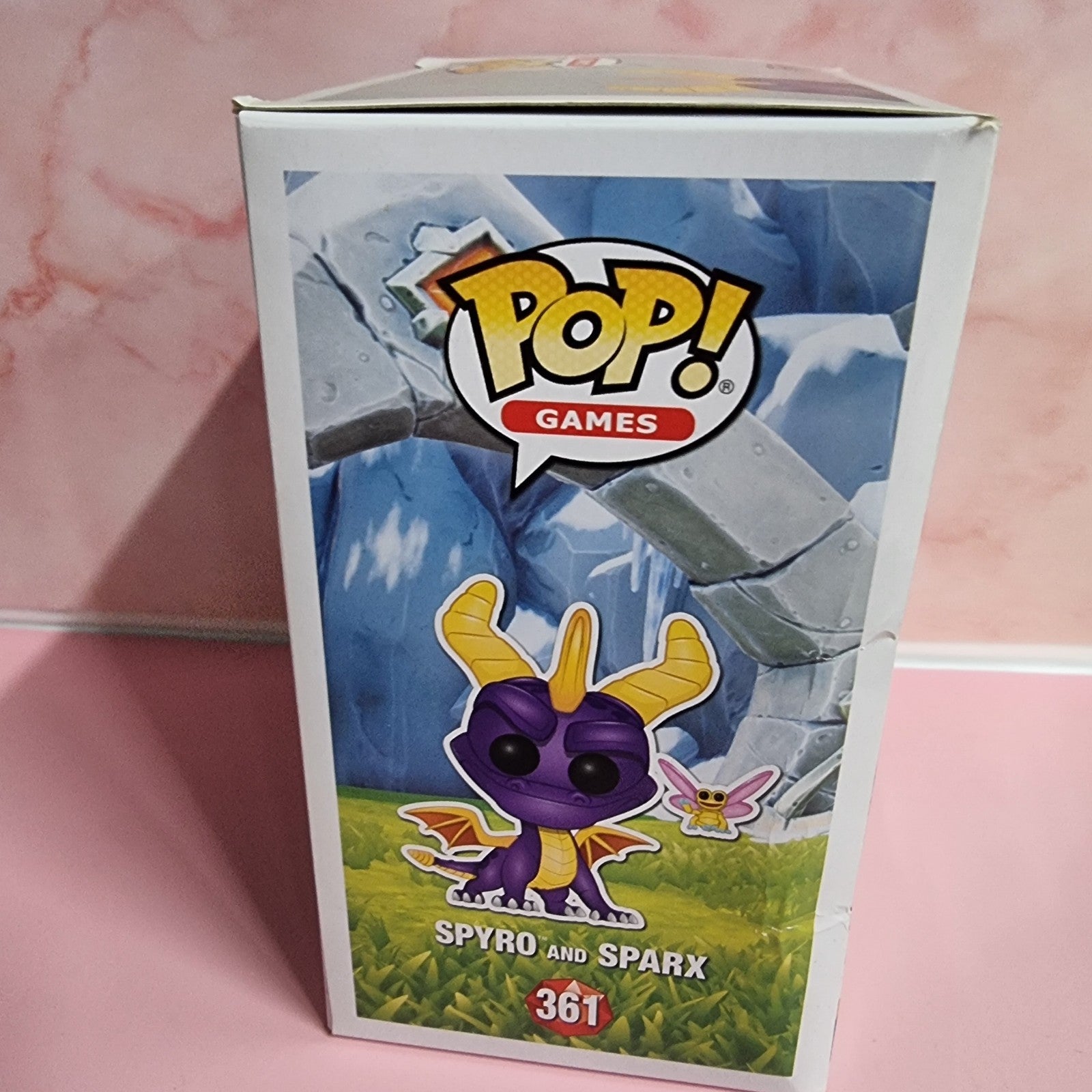 Spyro and Sparx #361 Pop Vinyl Figure 