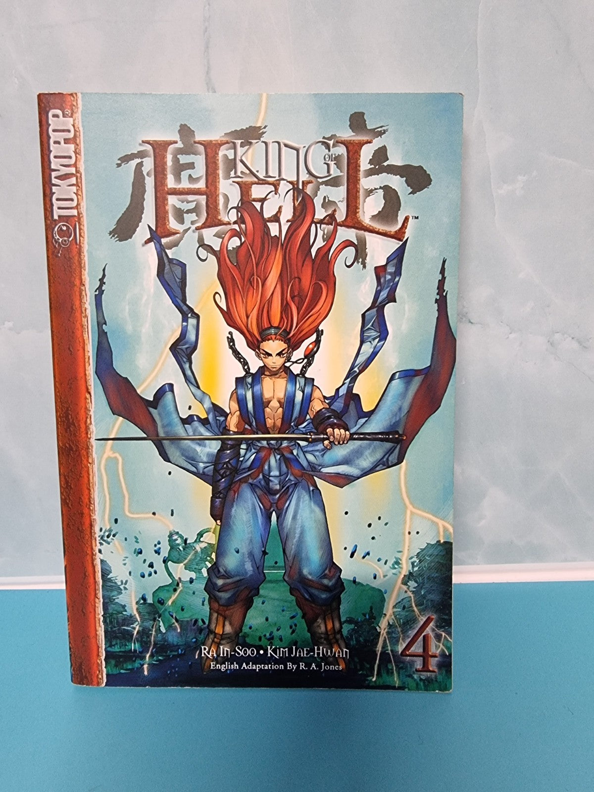 King of Hell Volume 4 Manga Anime Paperback Ra In-Soo Tokyopop English Version