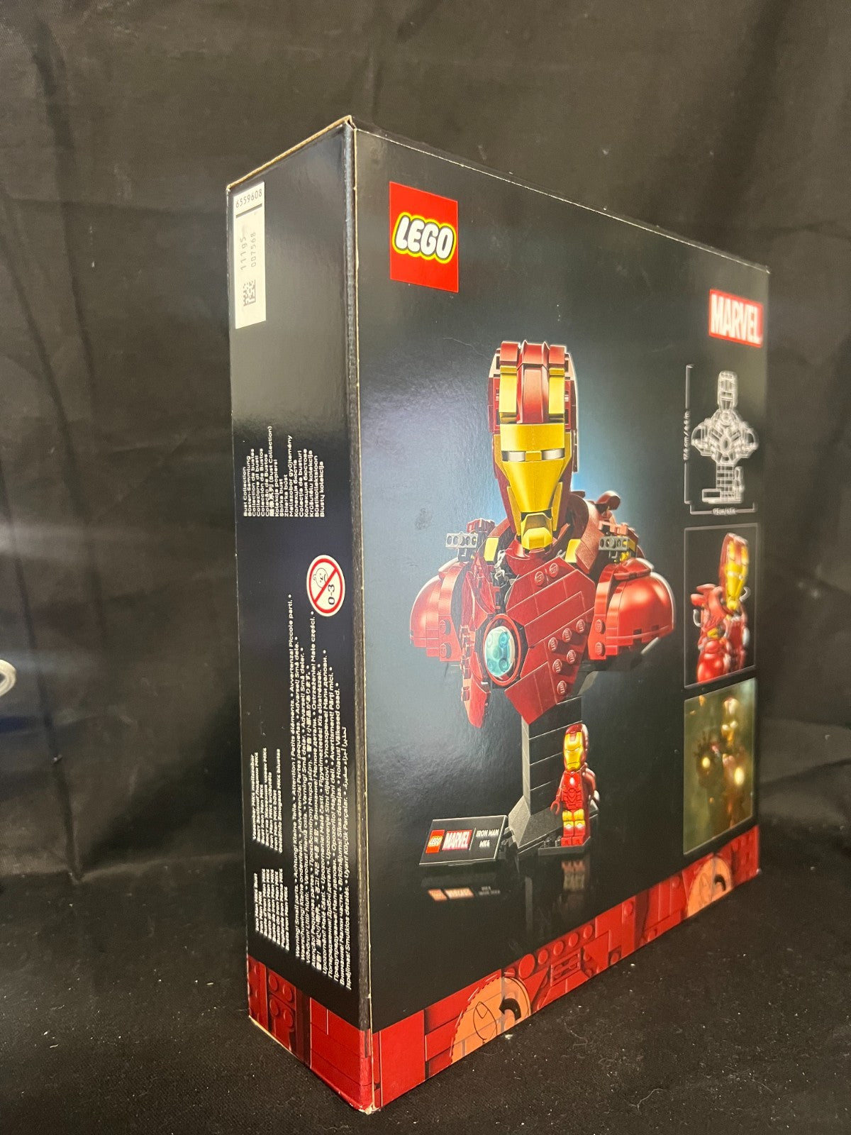 LEGO MARVEL IRON MAN MK4 BUST LEGO 76327 Infinity Saga COMPLETE SET