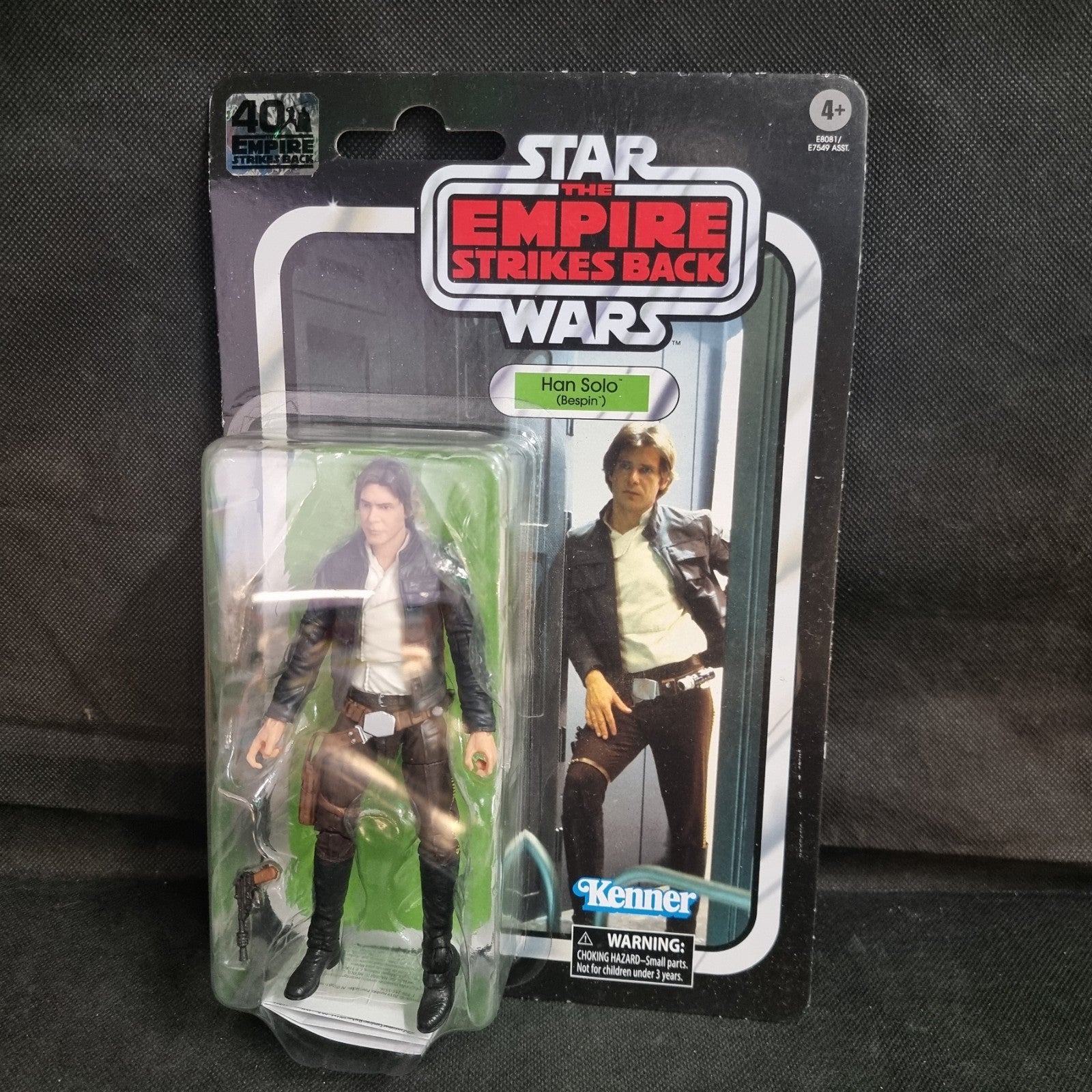 NEW Star Wars 40th Anniversary The Empire Strikes Back Han Solo (Bespin)