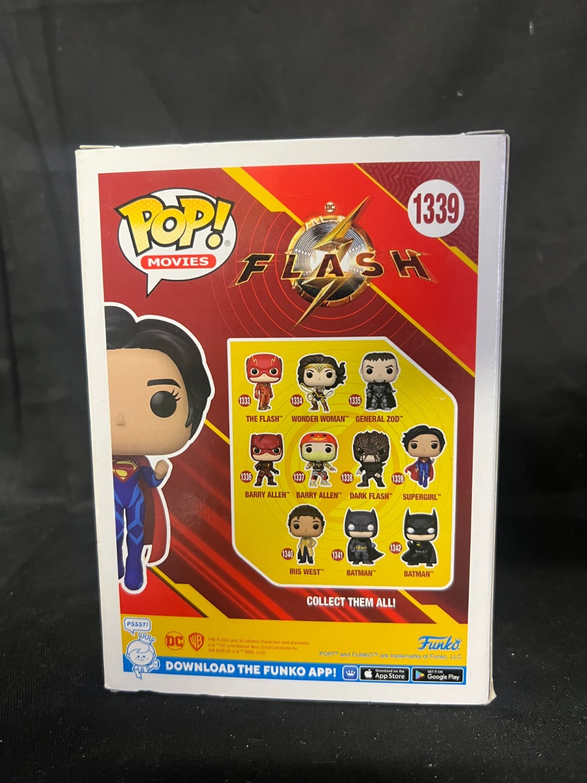 FUNKO POP VINYL MOVIES DC THE FLASH 1339 SUPERGIRL