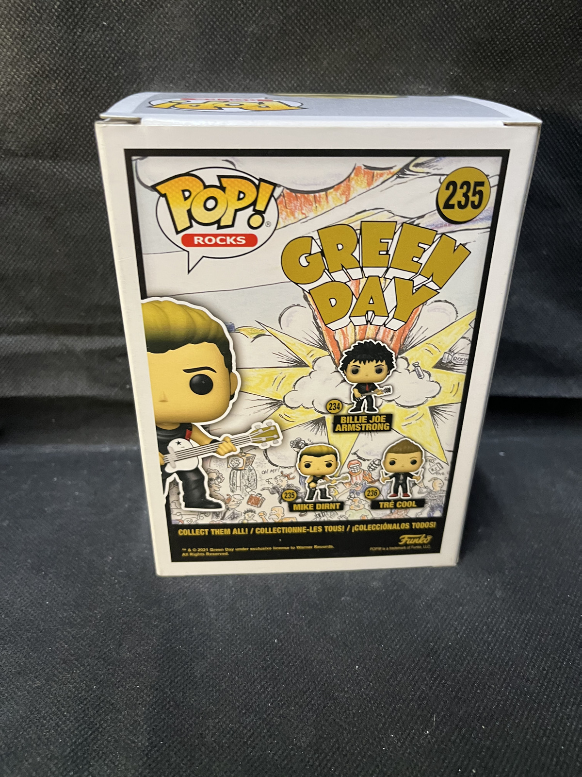 Funko POP! Rocks Greenday MIKE DIRNT #235
