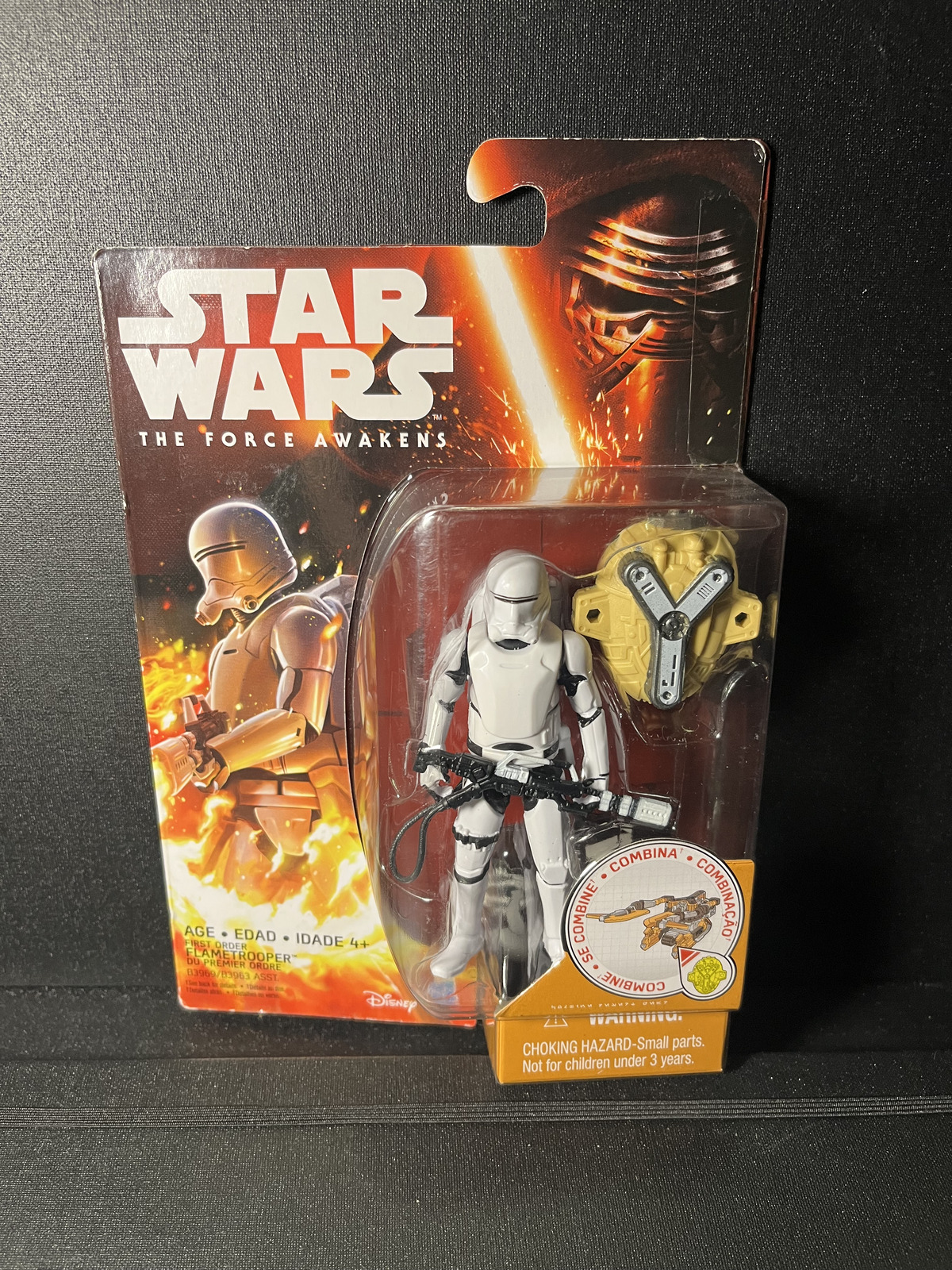 First Order Flametrooper Star Wars TFA 3.75 Action Figure