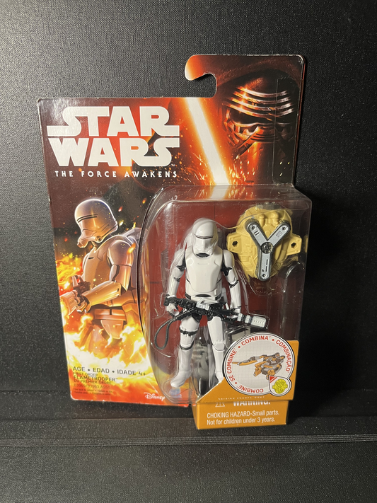 First Order Flametrooper Star Wars TFA 3.75 Action Figure