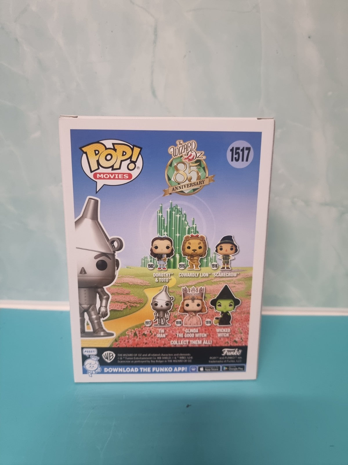 Funko Pop Movies Wizard of Oz Tin Man 85th Anniversary # 1517
