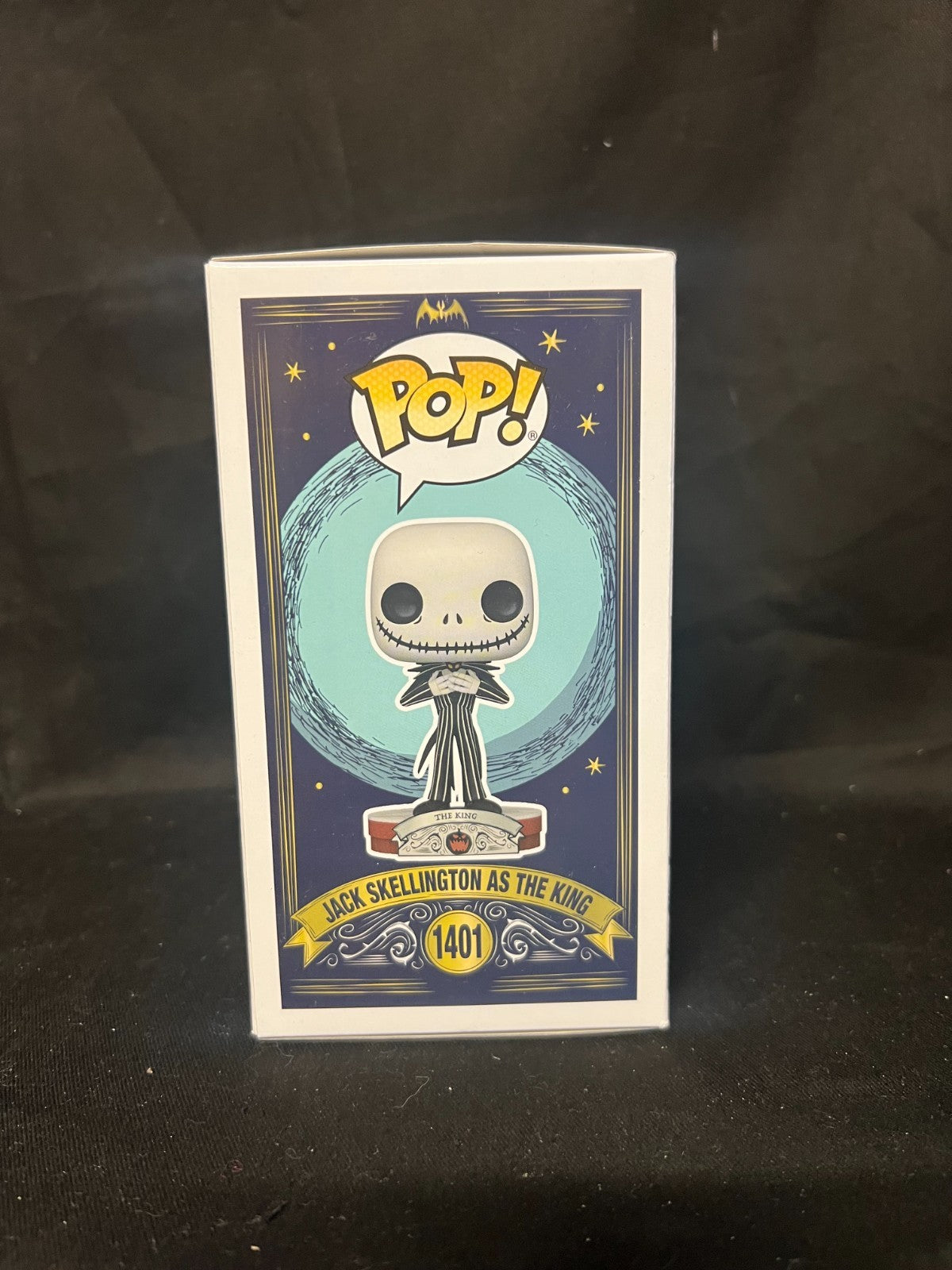 Funko Pop Vinyl 1401 Jack Skellington As King Nightmare Before Christmas Disney