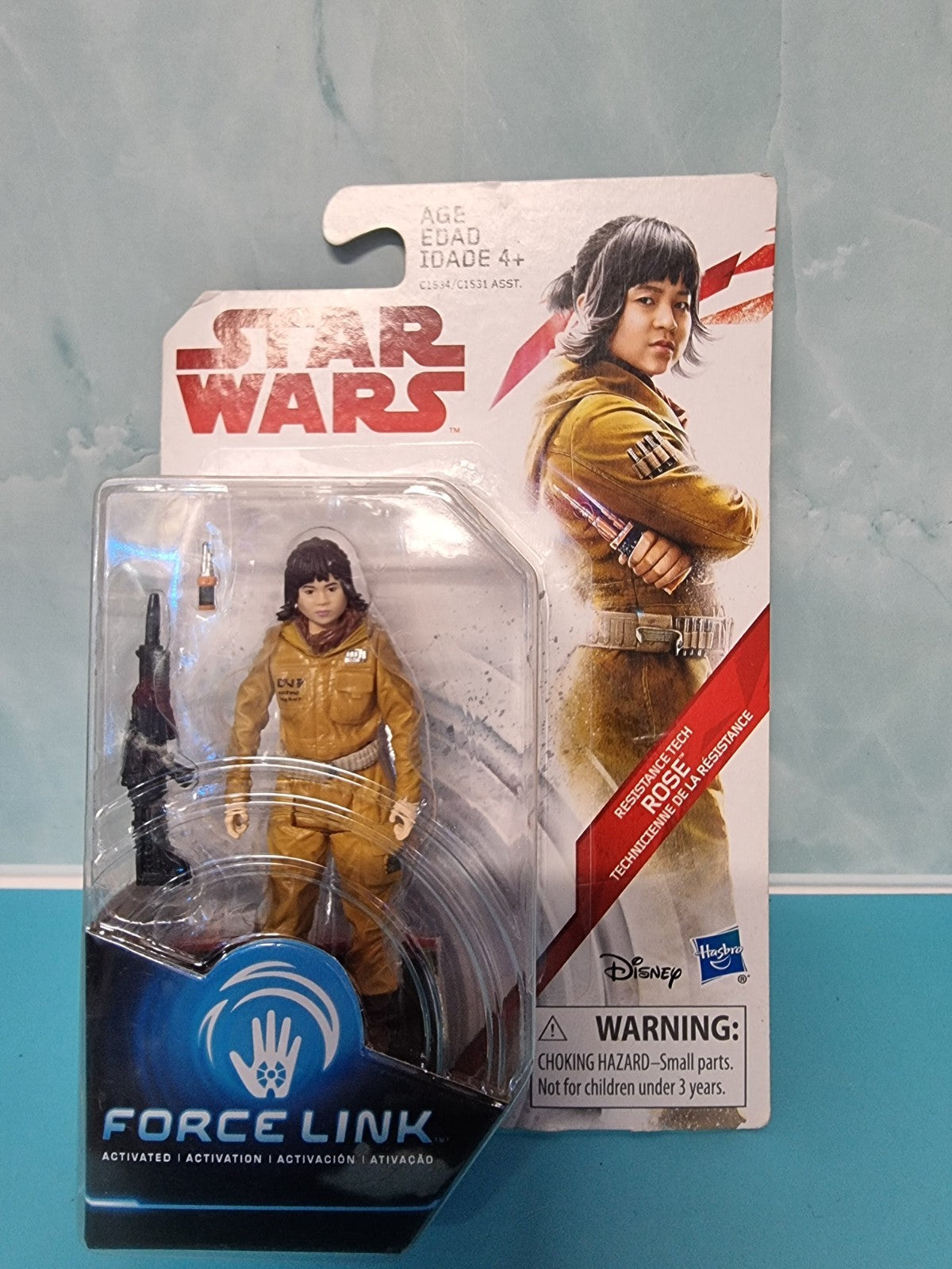 ROSE Star Wars Resistance Tech Action Figure 3.75" Force Link