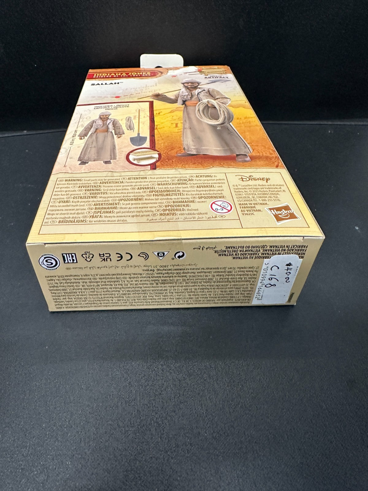 Hasbro Indiana Jones Adventure Series Sallah Raiders Of The Lost Ark