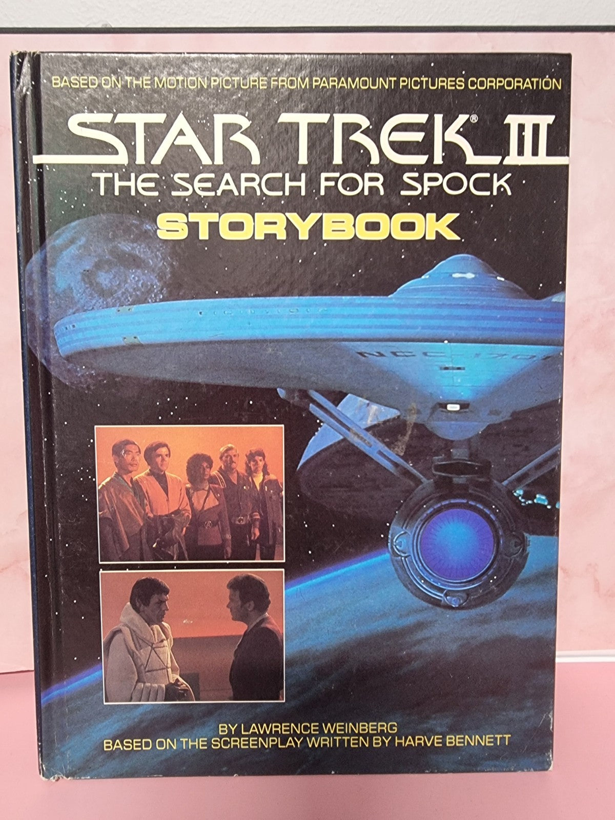 Star Trek III Search for Spock Storybook by Lawrence Weinberg 1984 Vintage
