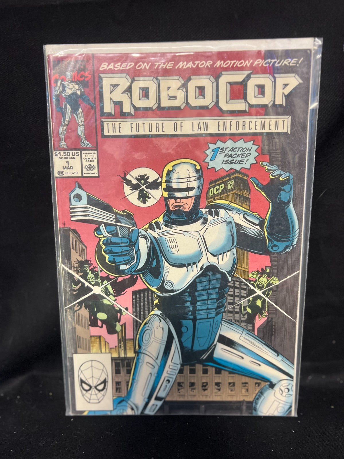RoboCop.  #1 The Future Of Law Enforcement Marvel