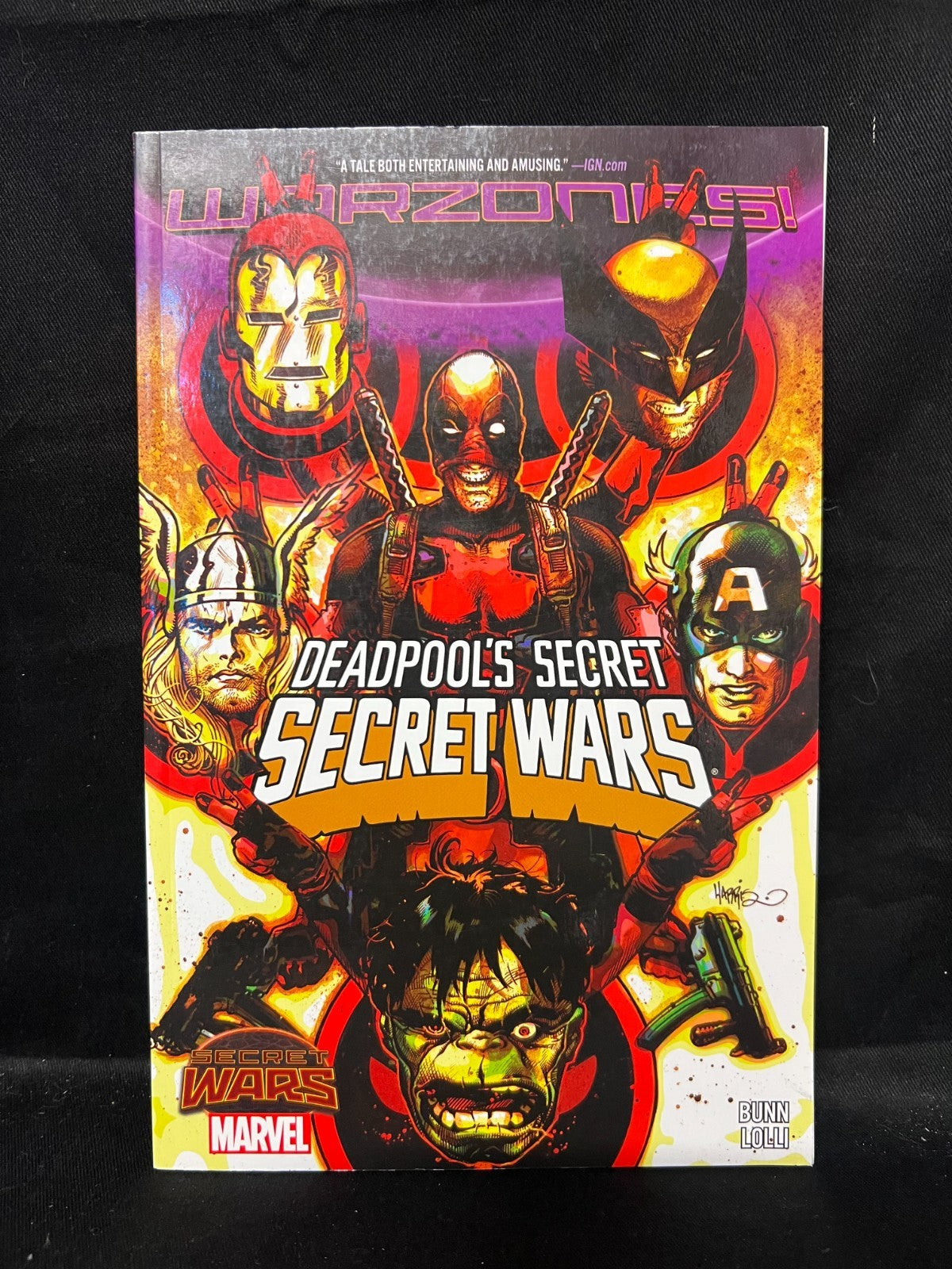 Deadpool Secret Secret Wars Warzones Graphic Novel Marvel Superhero Brand New