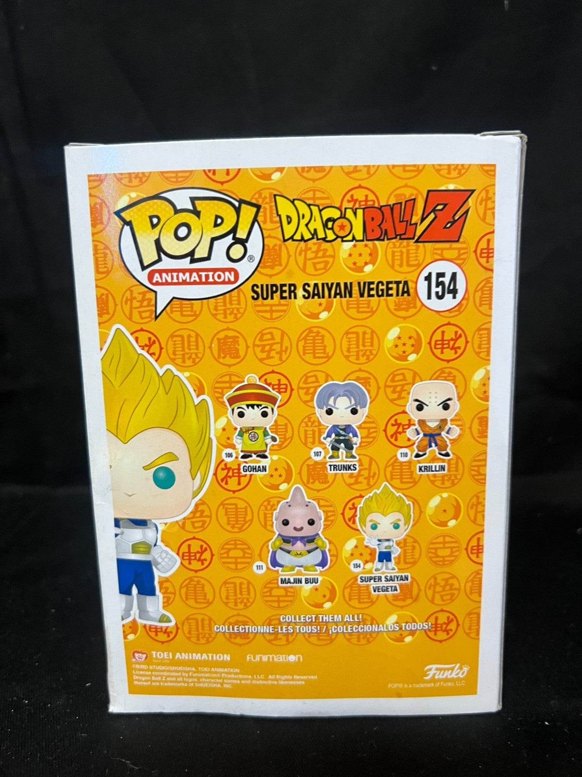 Funko Pop! Animation: Dragon Ball Z Super Saiyan Vegeta (Red Chrome) #154