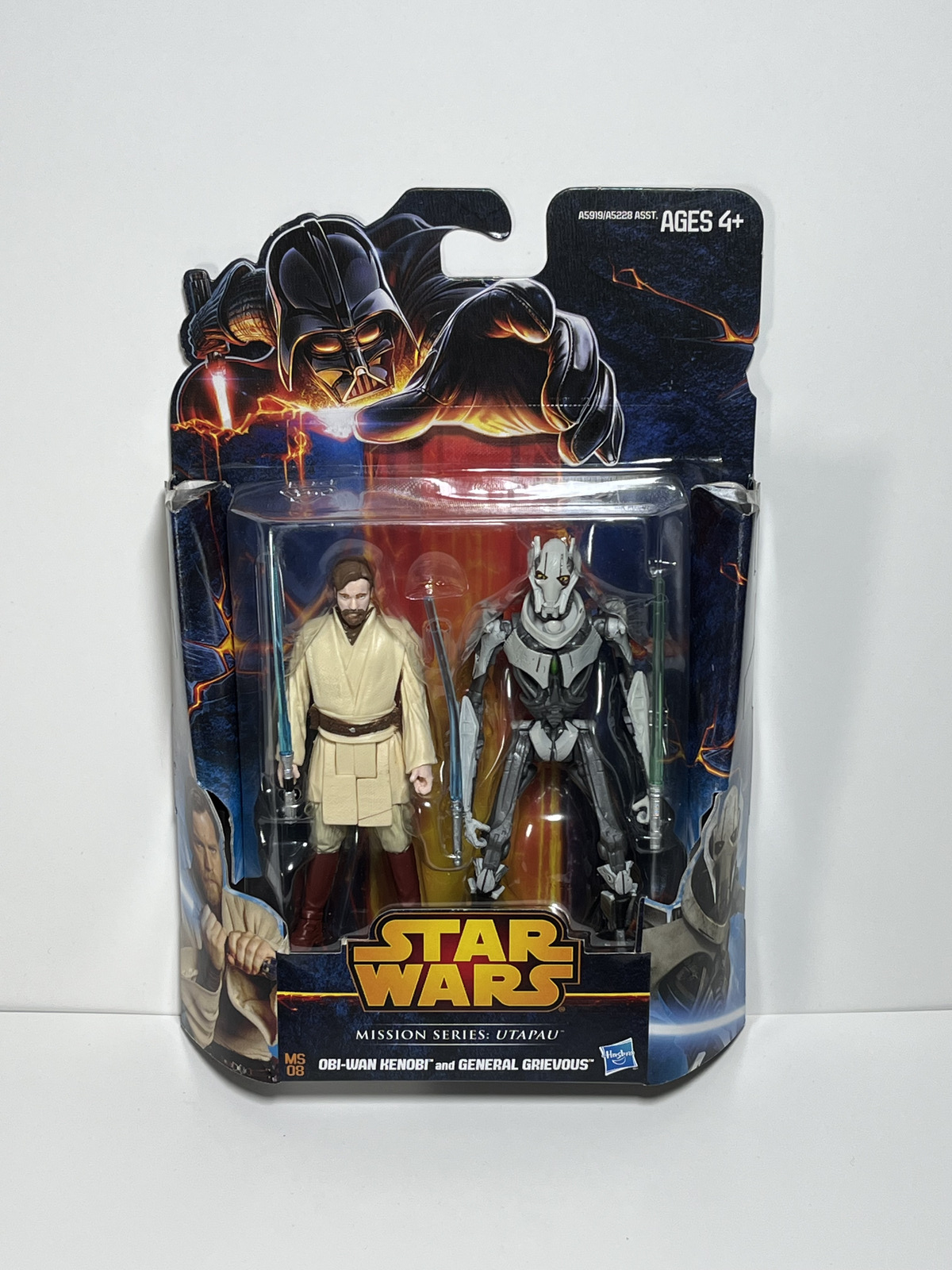 Obi-Wan Kenobi & General Grievous Star Wars Mission Series Utapau 3.75 2 Pack