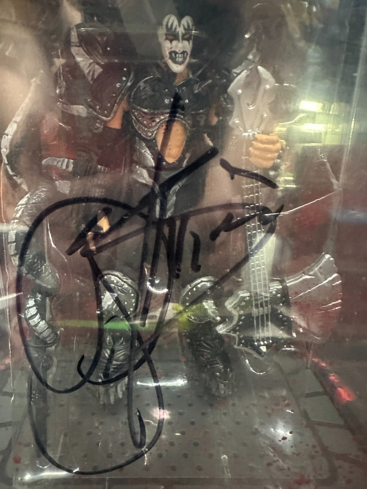 McFarlane Toys KISS Gene Simmons The Demon Signed Special Edition Figure 1999