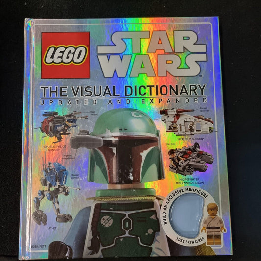 Lego Star Wars: The Visual Dictionary  (2014, Hardcover) - NO FIGURINE