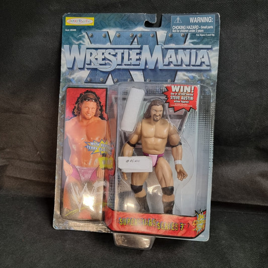 WWF Jakks Superstars Series 7 Val Venis BCA Action Figure with Cloth Towel WM 15