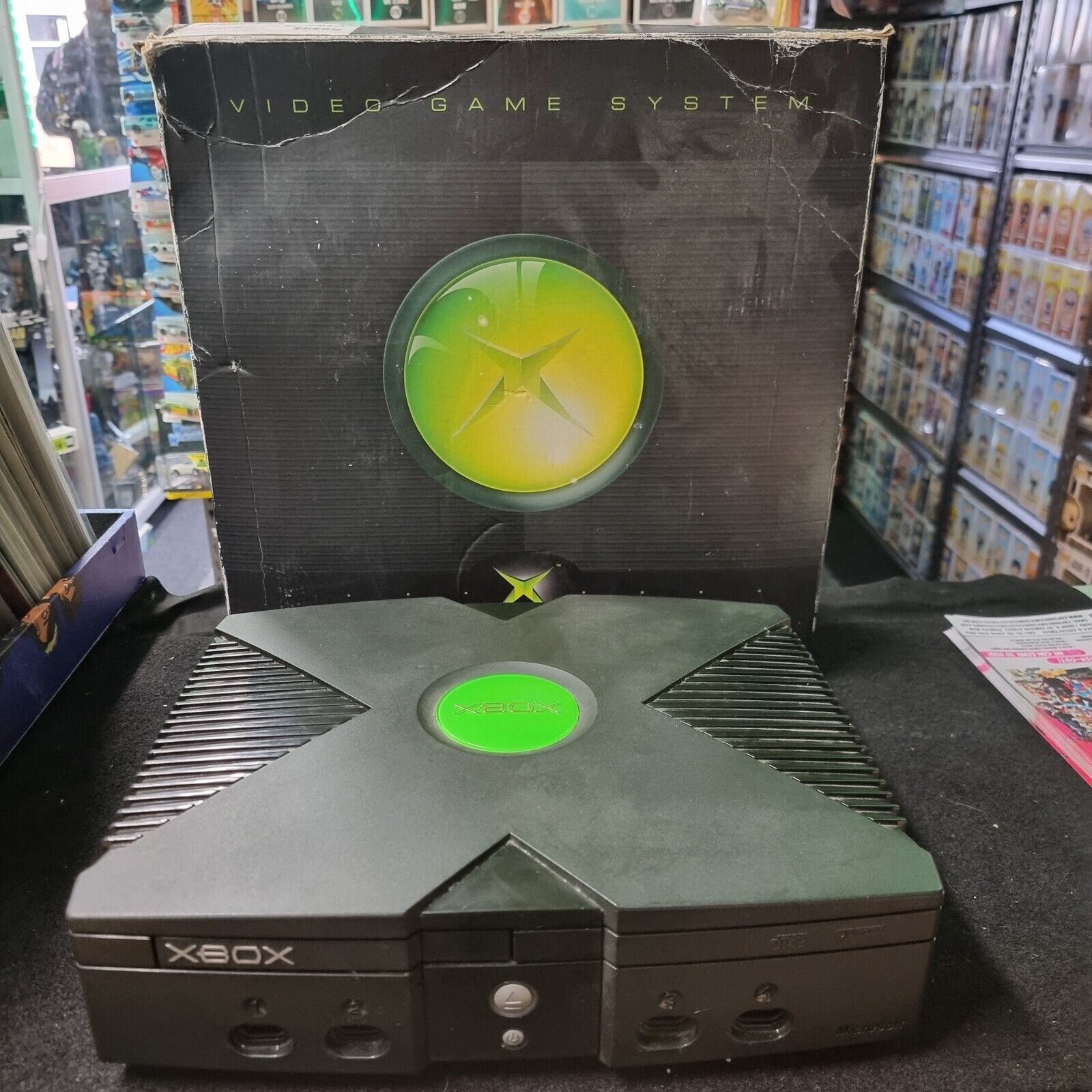  Microsoft Original Xbox OG Gaming Console 