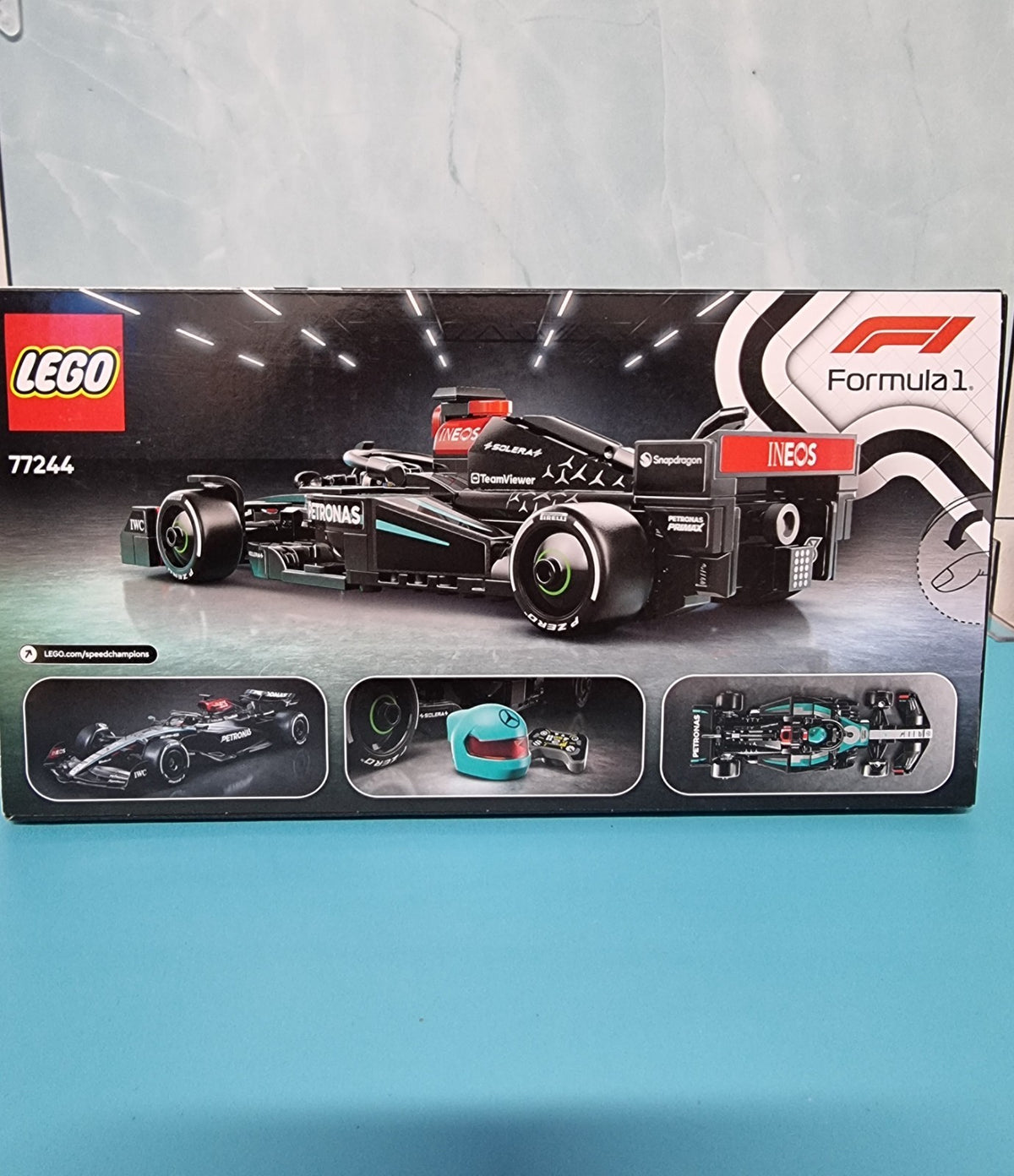 LEGO 77244 Speed Champions Mercedes-AMG F1 W15 Race Car