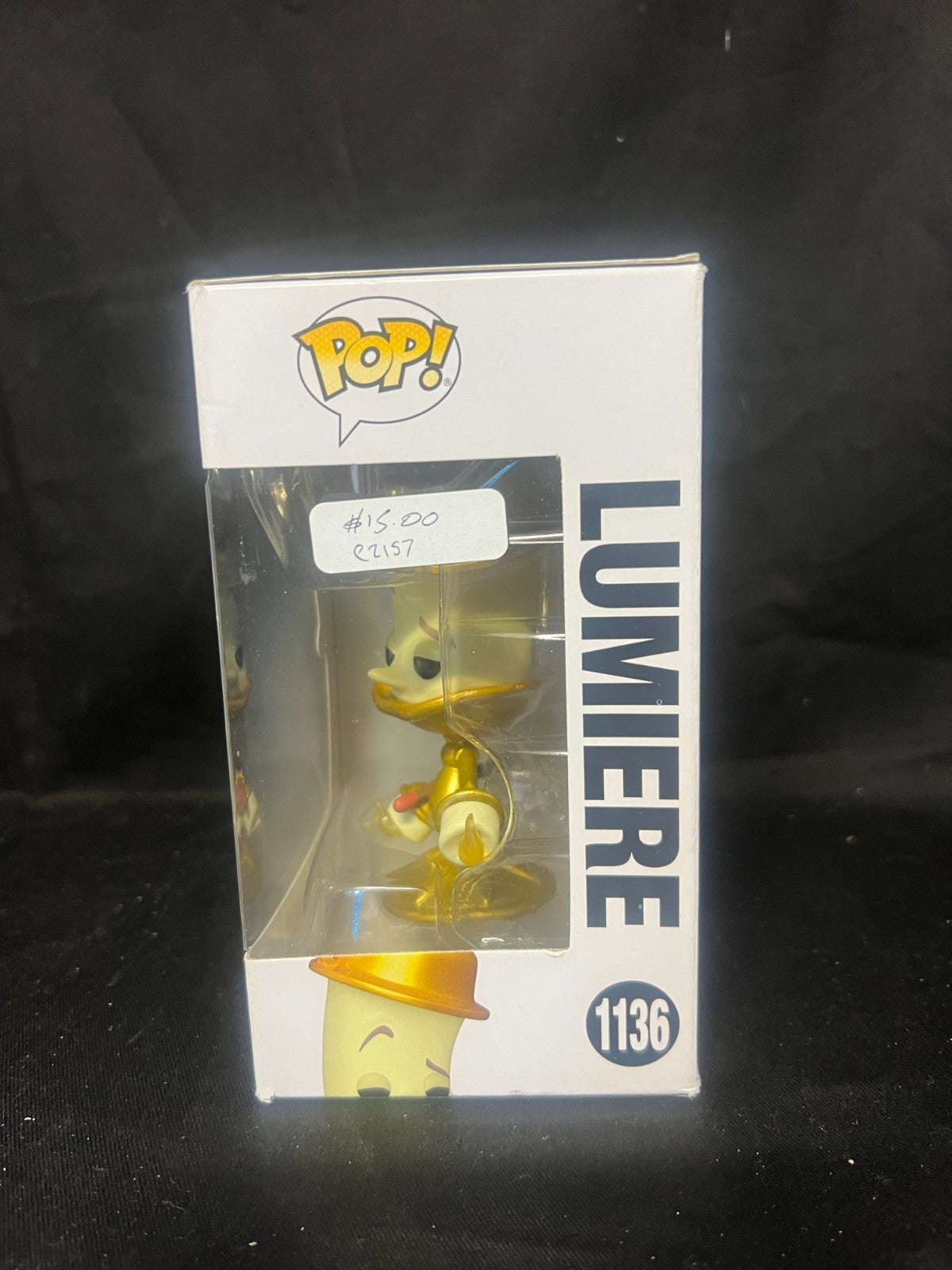 Funko POP Disney Beauty & The Beast Lumiere 30th Anniv #1136 Vinyl Figure