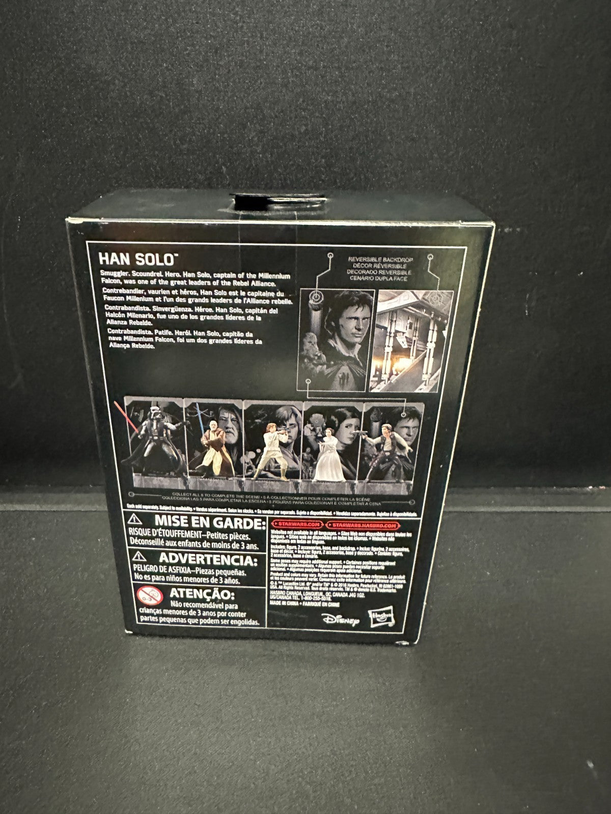 Star Wars The Black Series Han Solo Titanium 40th Anniversary