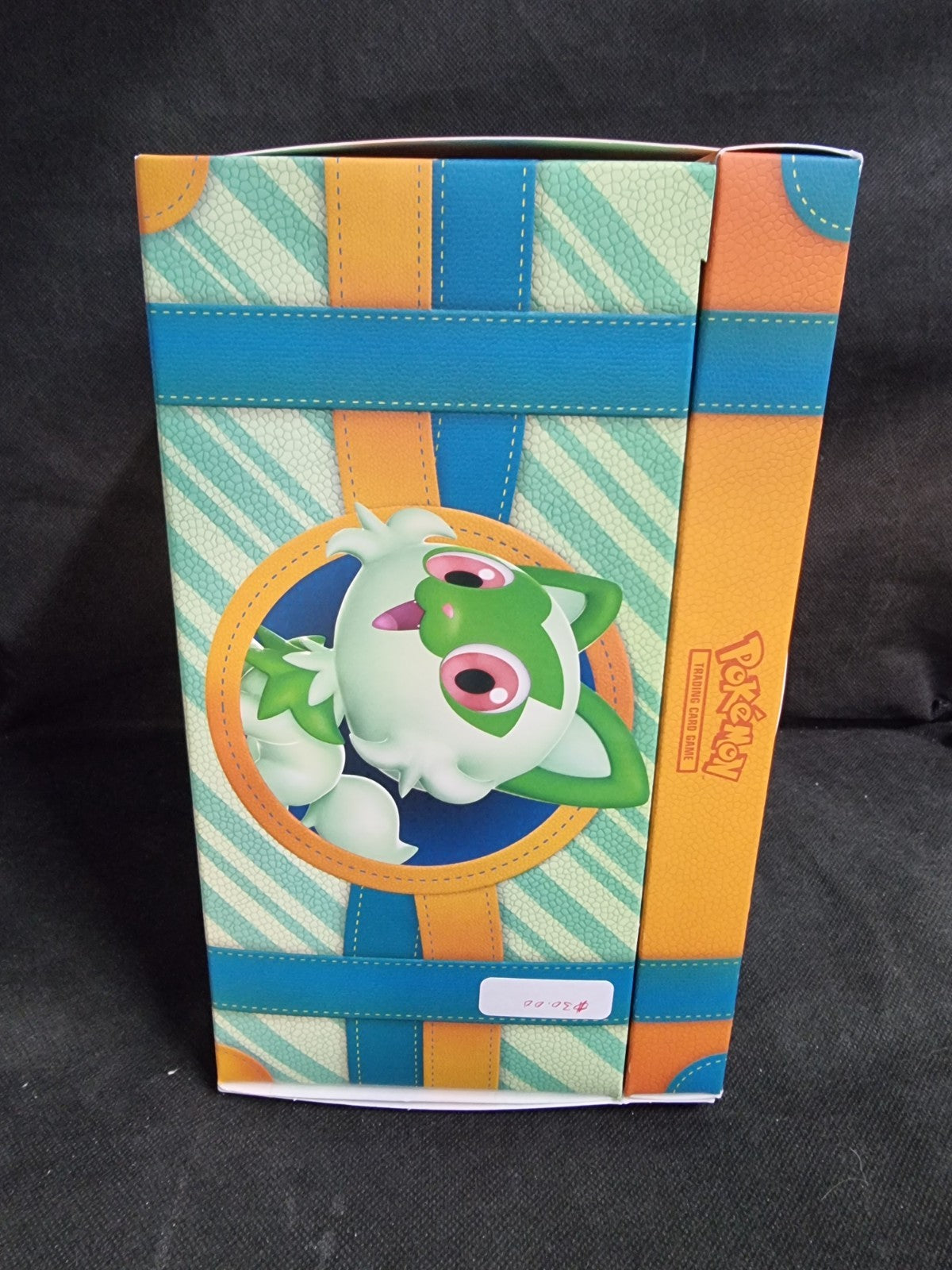 Pokemon Paldea Adventure Chest: Storage Box + Promos Stickers & 6 Booster Packs!