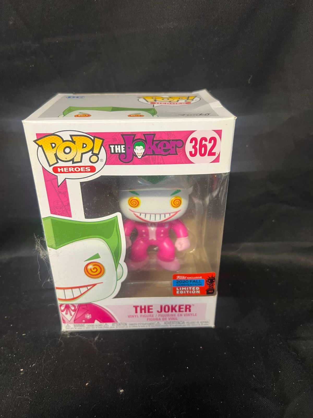 Funko POP! Heroes The Joker 362 Fall Convention 2020 Limited Edition