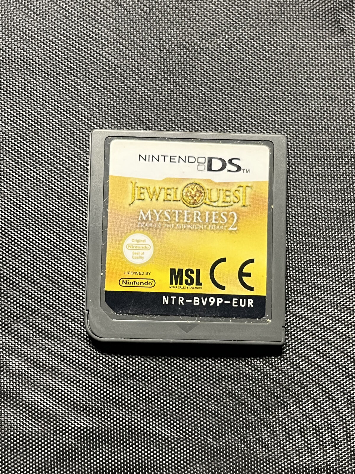Jewel Quest Mysteries 2 Trail Midnight Heart  Nintendo DS Cartridge