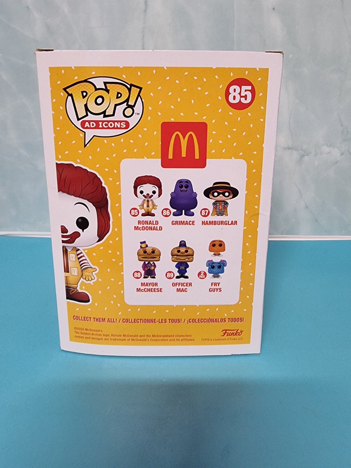 McDonald's Ronald McDonald Funko Pop #85 Ad Icons Vinyl Figure