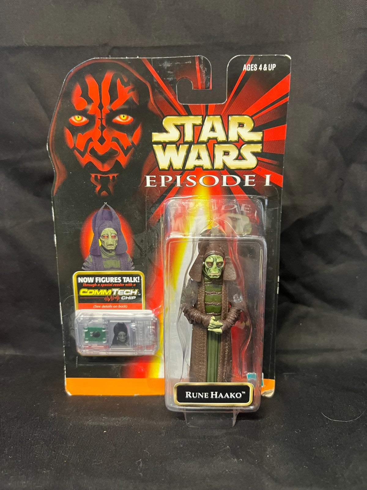 Star Wars Episode 1 RUNE HAAKO Commtech Hasbro 1998 Action Figure Collection 2