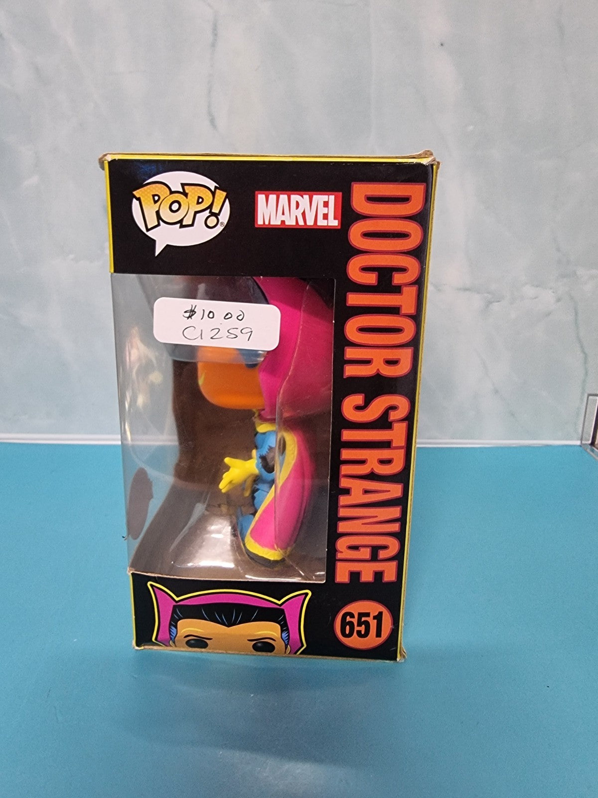 Doctor Strange Funko Pop! Vinyl Blacklight #651 Marvel